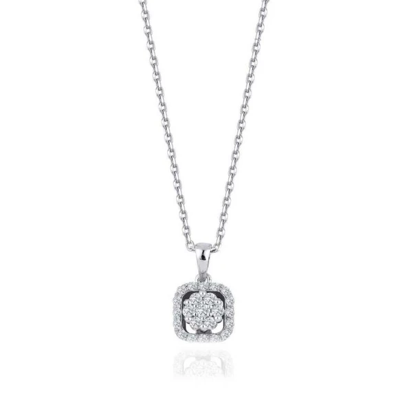 0.25 Karat Pırlanta Trend Kolye