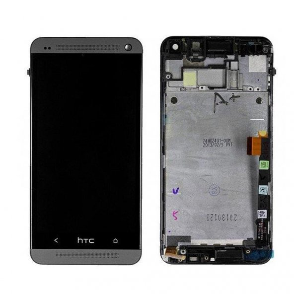 Htc M7 Lcd Ekran Dokunmatik Çerçeveli A+++Süper Kalite