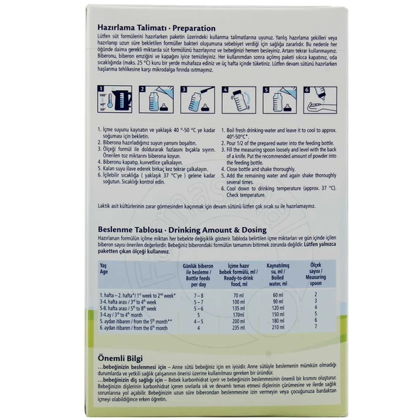 Hipp 1 Organik Combiotic 800 gr Bebek Sütü - 3