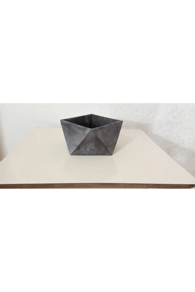 Özel Saf Beton Bonsai ve Aranjmana Özel Taş Saksı suya karşı 121 yıl ömürlü