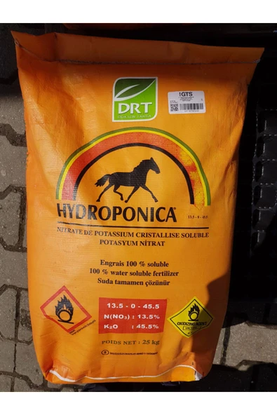 Potasyum Nıtrat Gübre Hydroponica 0 0 51 Potasyum ve Azotlu Doktor Tarsa Gübre 25 Kg