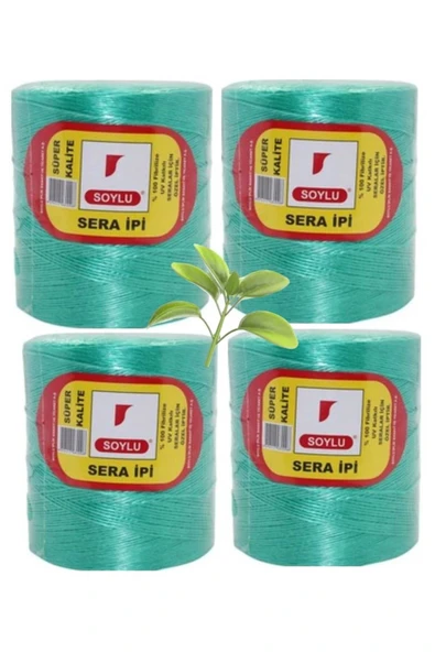 Soylu İp Soylu Bitki Bağlama ve Paketleme İpi - (4 Adet x 1 Paket)