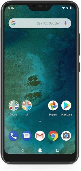 Yenilenmiş Xiaomi Mi A2 Lite 32 GB 3 GB Siyah A Kalite ürün görseli 1