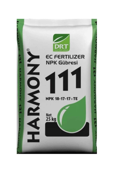 Harmoni   Damlama Gübresi Dengeli Micro Elementli Harmoni 18+17+17+TE  25 Kg