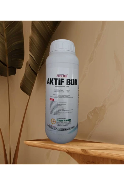 AgroFull   Sıvı Bor Gübre Aktif Bor Agrofull  Güçlü Çiçek Meyve Tutumu 1Lt