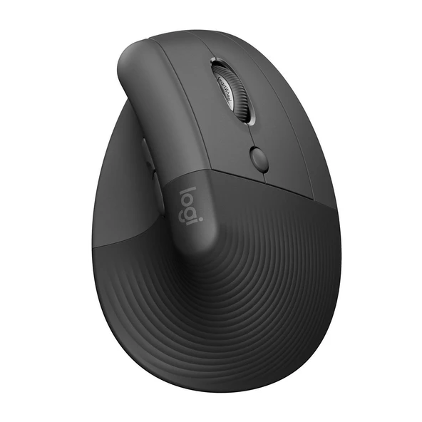 LOGİTECH LİFT SESSİZ KABLOSUZ ERGONOMİK DİKEY MOUSE SİYAH 910-006473 - 2