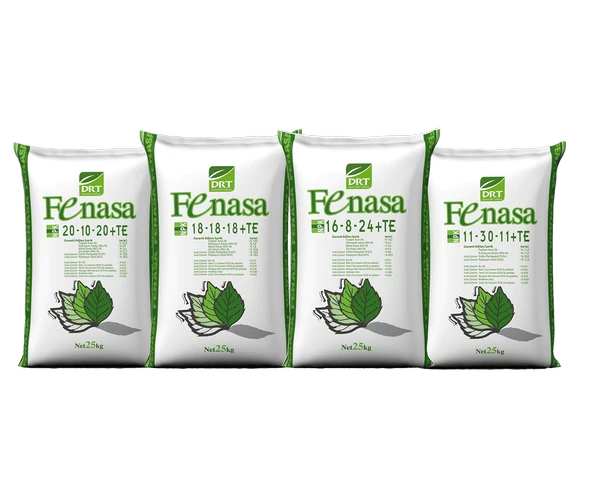 Hobi Bahçe Dengeli NPK Fenasa 18-18-18+TE Gübre Bitki Çiçek Fidan Çim Gübresi 4Kg - 4