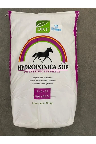 Gübre Potasyum Sülfat ( 0 0 51) En Yüksek Potasyum Gübre10 kg