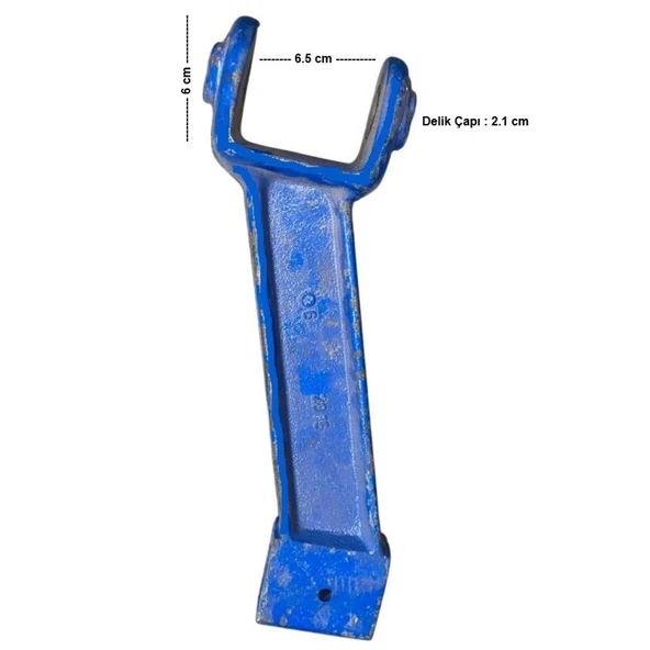 Çapa Makinası Çeki Demiri Kurtağız Bağlantı Büyük Tip - Resim 2