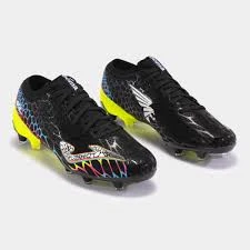 Joma Erkek Futbol Krampon Gol 2401 Firm Ground Golw2401Fg GOL 2401 BLACK LEMON FLUOR FIRM GROUND