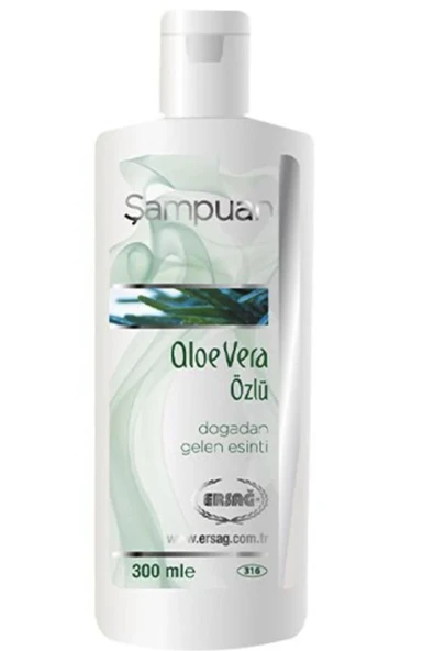 Aloe Vera Özlü Şampuan Bitkisel Şampuan-Krem 300 ML