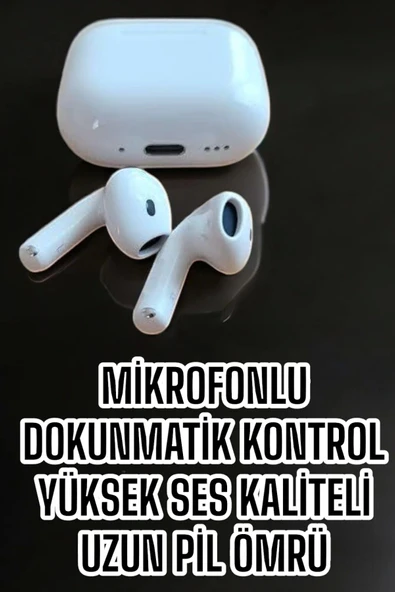 Kaliteli Ucuz İOS ve Android Uyumlu TWS Bluetooth Kulaklık ANC Özelliği - 3