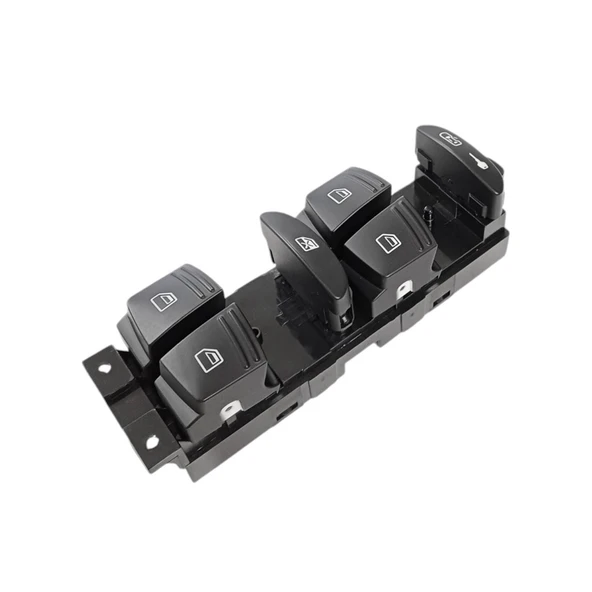 Porsche Cayenne 2008-2010 Sol Ön Kapı Cam Düğme Takımı 95561315602 - Resim 4