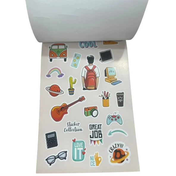 Sticker Defter - 3