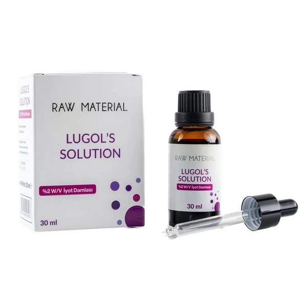 Raw Material Lugols Solution İyot %2 Damla - 2