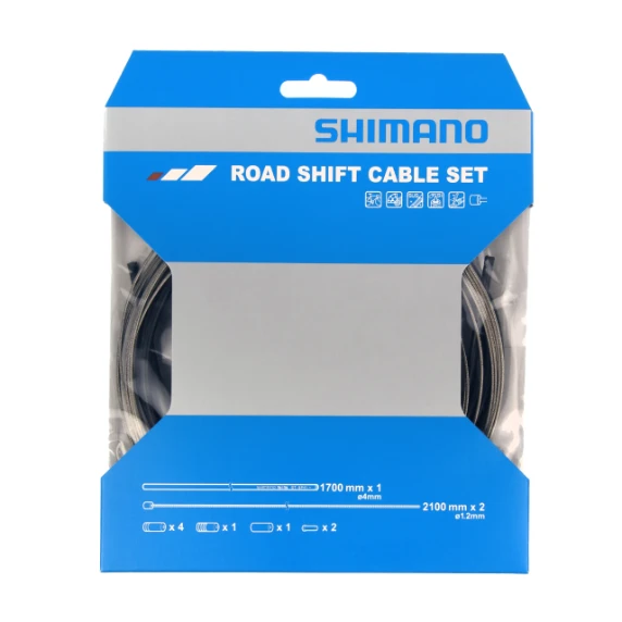 Shimano OT-SP41 RVS Vites Kablo Seti Siyah SIS-SP40 Y60098022