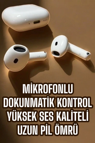4.Nesil Kaliteli TWS Android ve İOS Uyumlu Mikrofonlu Kulaklık - 2