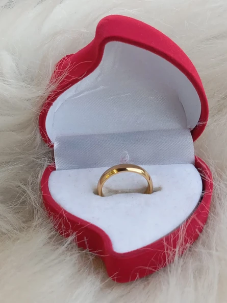 22 K 4 MM ÇELİK ALYANS - Resim 2