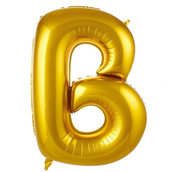 Folyo Balon 76cm Harf Altın "B"