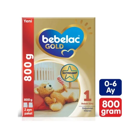 Bebelac Gold 1 Bebek Sütü 0-6 Ay 800 gr