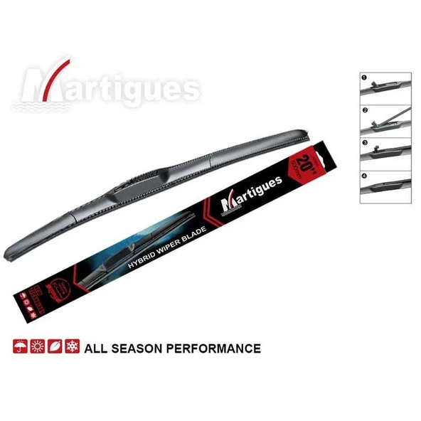 Martigues Silecek Universal Hibrit 550Mm 22 Inc ürün görseli 1