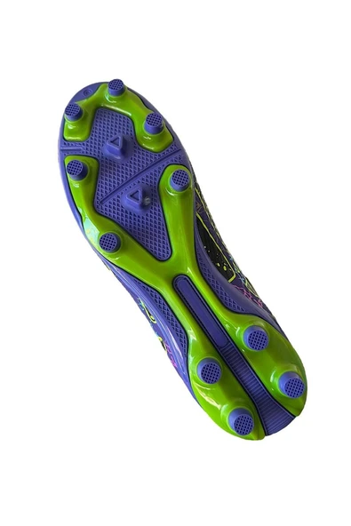 Laliga 565 Mor-Yşl Erkek Çocuk Krampon Ayakkabı - Resim 14