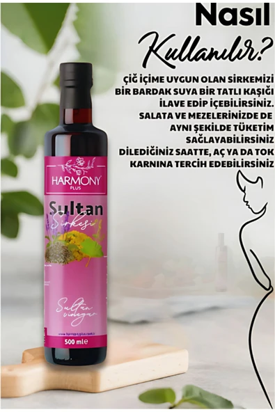 HARMONYPLUS Sultan Sirkesi - 500ml - 3