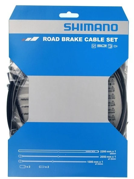 Shimano SS Road Yol Bisikleti Fren Kablosu Seti Siyah Y80098019 - Resim 4