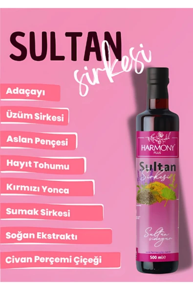 HARMONYPLUS Sultan Sirkesi - 500ml - 2