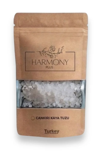 HARMONYPLUS Çankırı Kaya Tuzu (GRANÜL) 1000gr Doğal Çankırı Kristal Tane Kaya Tuzu 1 kg