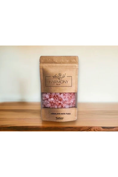HARMONYPLUS Himalaya Tuzu (Granül) 1000gr Doğal Himalaya Kaya Tuzu Pembe İri 1 kg - 2