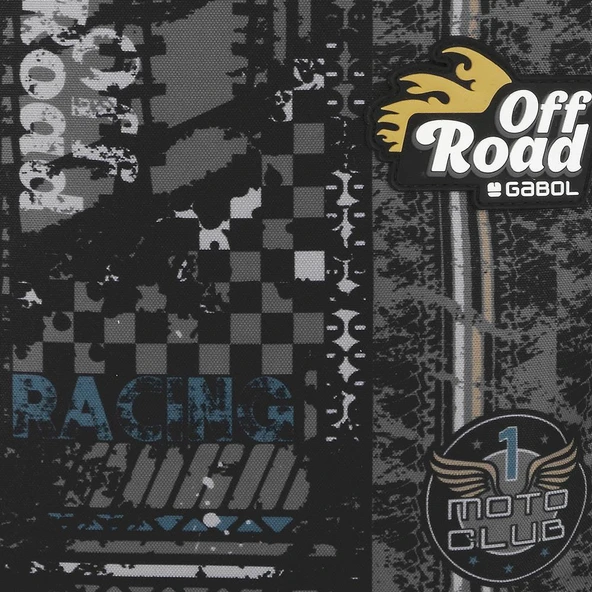 Gabol Okul Sırt Çantası Road Lacivert 23L GB.235196 - Resim 6