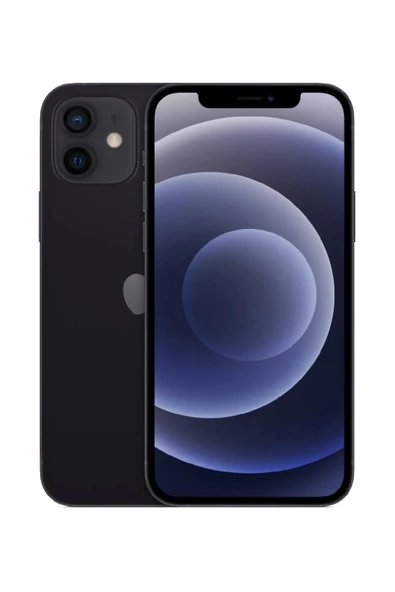 Yenilenmiş Apple iPhone 12 64GB Siyah CGrade - 1