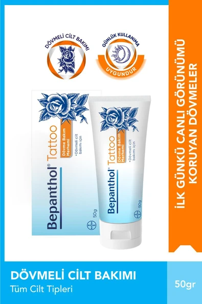 Bepanthol Tattoo Dövme Bakım Kremi 50 gr - 2