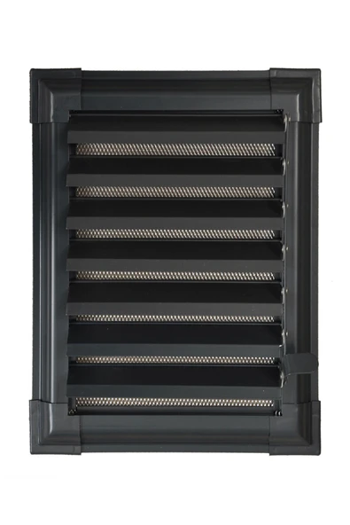 Panjur DÜNYASI 60 x 60 Alüminyum Antrasit Gri Banyo Wc Havalandırma Panjuru - 2