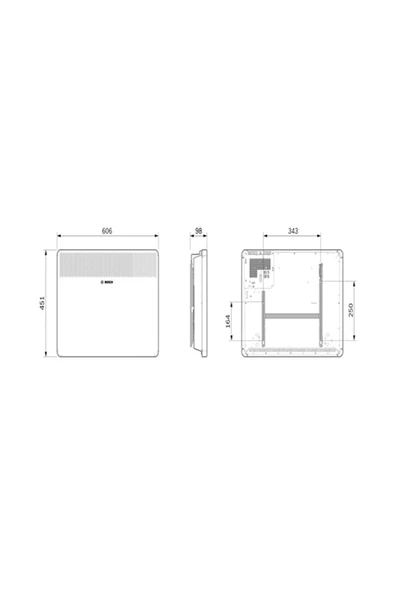 Bosch HC 4000 1500 W Elektrikli Konvektör Isıtıcı - 6