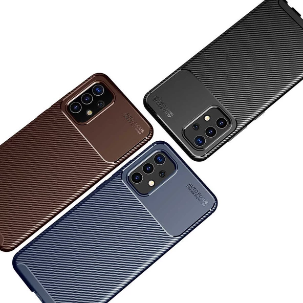 Galaxy A32 4G Kılıf Zore Negro Karbon Tasarım Silikon Kılıf - 8