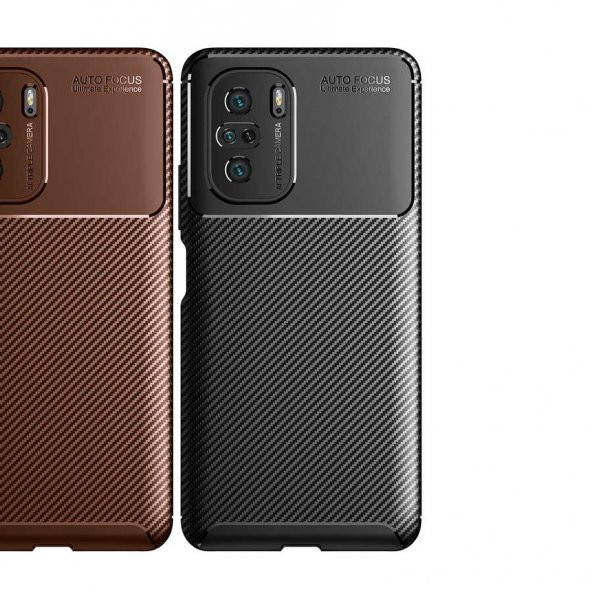 Xiaomi Mi 11İ Kılıf Zore Negro Karbon Tasarım Silikon Kılıf - 10