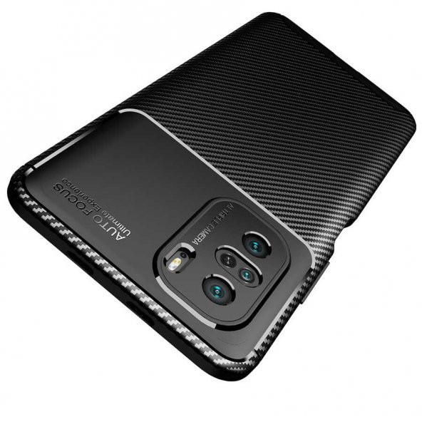 Xiaomi Mi 11İ Kılıf Zore Negro Karbon Tasarım Silikon Kılıf - 11