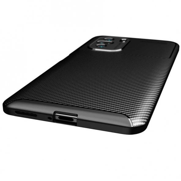 Xiaomi Mi 11İ Kılıf Zore Negro Karbon Tasarım Silikon Kılıf - 12