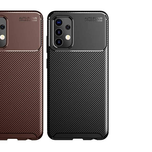 Galaxy A32 4G Kılıf Zore Negro Karbon Tasarım Silikon Kılıf - 6