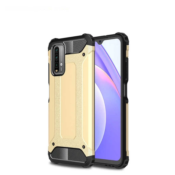 Xiaomi Redmi 9T Kılıf Zore Crash Zırh Silikon Kılıf - 3