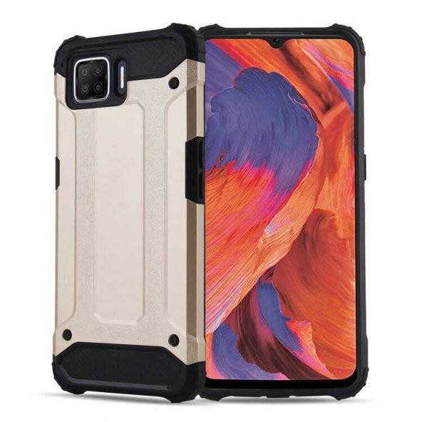 Oppo A73 Kılıf Zore Crash Zırh Silikon Kılıf - 3
