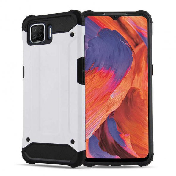 Oppo A73 Kılıf Zore Crash Zırh Silikon Kılıf - 6