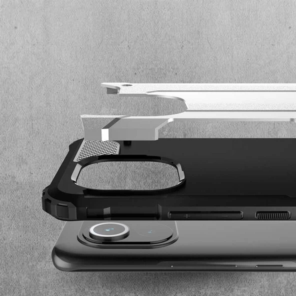 Xiaomi Mi 11 Kılıf Zore Crash Zırh Silikon Kılıf - 10