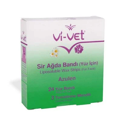 Vİ-VET YÜZ İÇİN SİR AĞDA BANT 24'LÜ SETİ  AZULEN TÜM CİLTLER - Resim 2