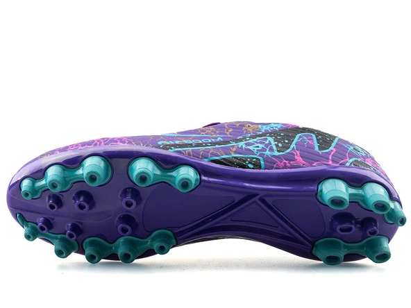 Laliga 565 Mor-Turkuaz Erkek Krampon Ayakkabı - 16