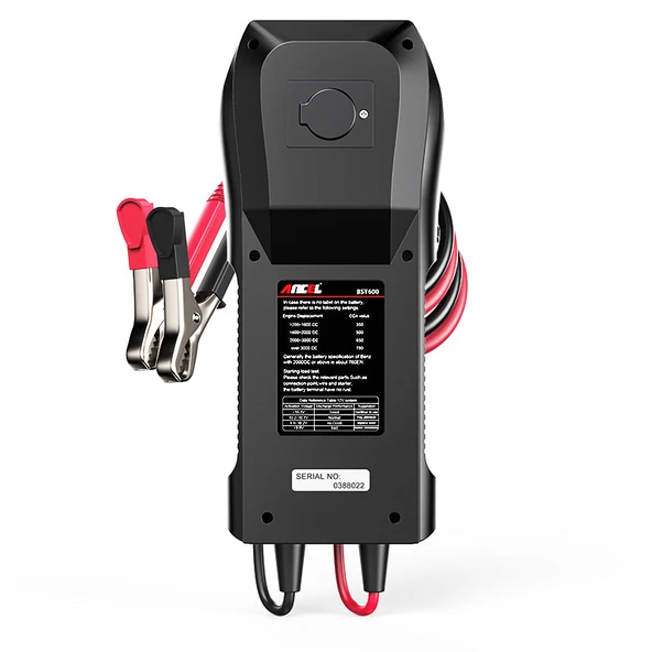 ANCEL BST600 12V & 24V Profesyonel Yazıcılı Akü Test Cihazı - 2