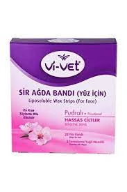 Vİ-VET YÜZ İÇİN SİR AĞDA BANT 24'LÜ SETİ  PUDRALI HASSAS CİLTLER - Resim 2