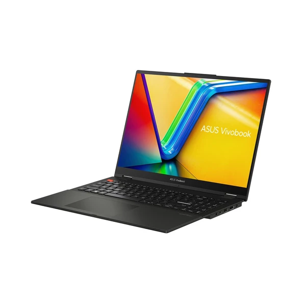 ASUS Vivobook S 16 Flip (TN3604YA-DS51T) - Ryzen 5 7530U - 16” WUXGA Touch - 8GB Ram - 512GB SSD - Q US İngilizce Klavye - Win11H - 1Yıl Garanti - 3